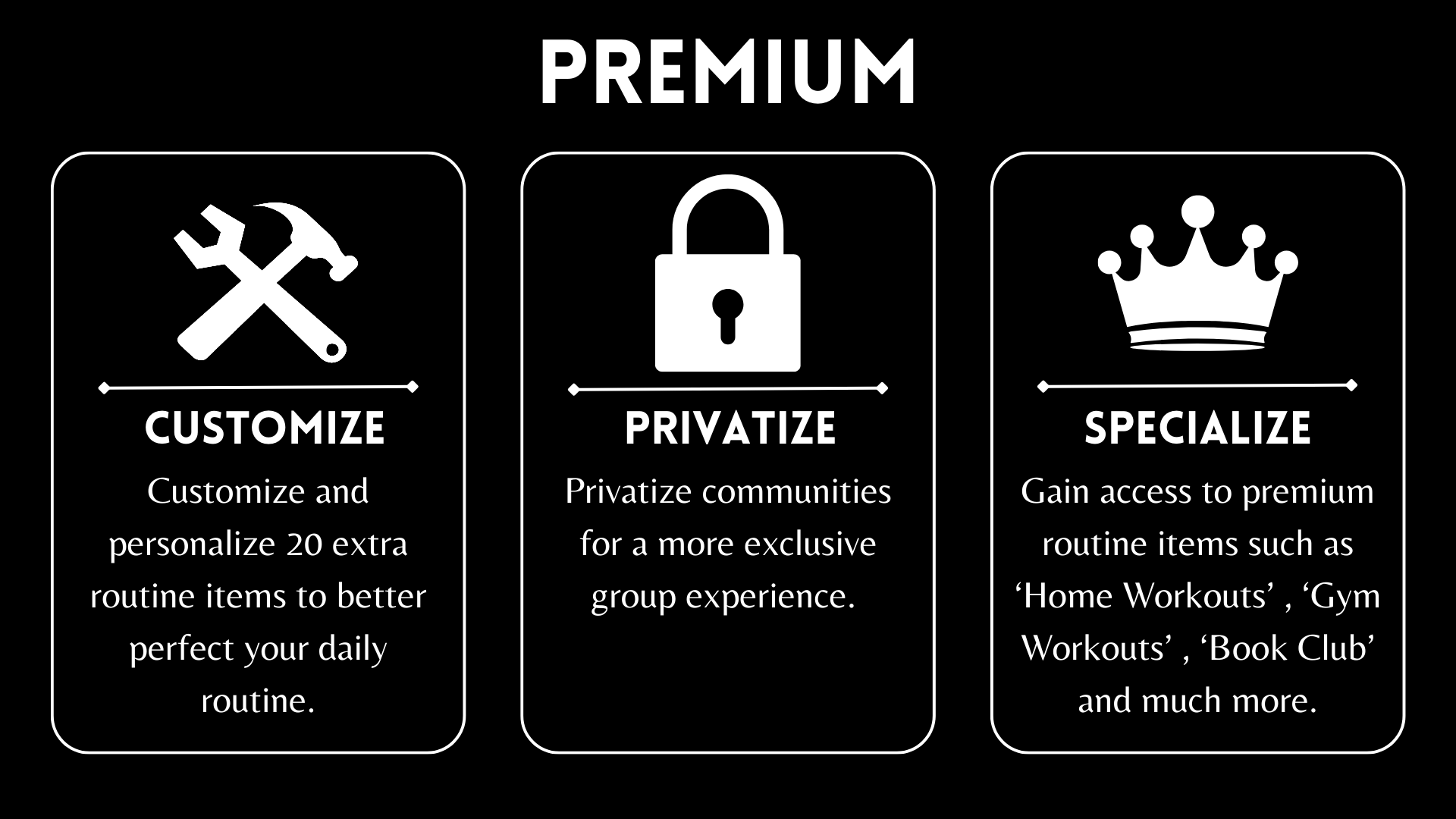 Premium Features Preview