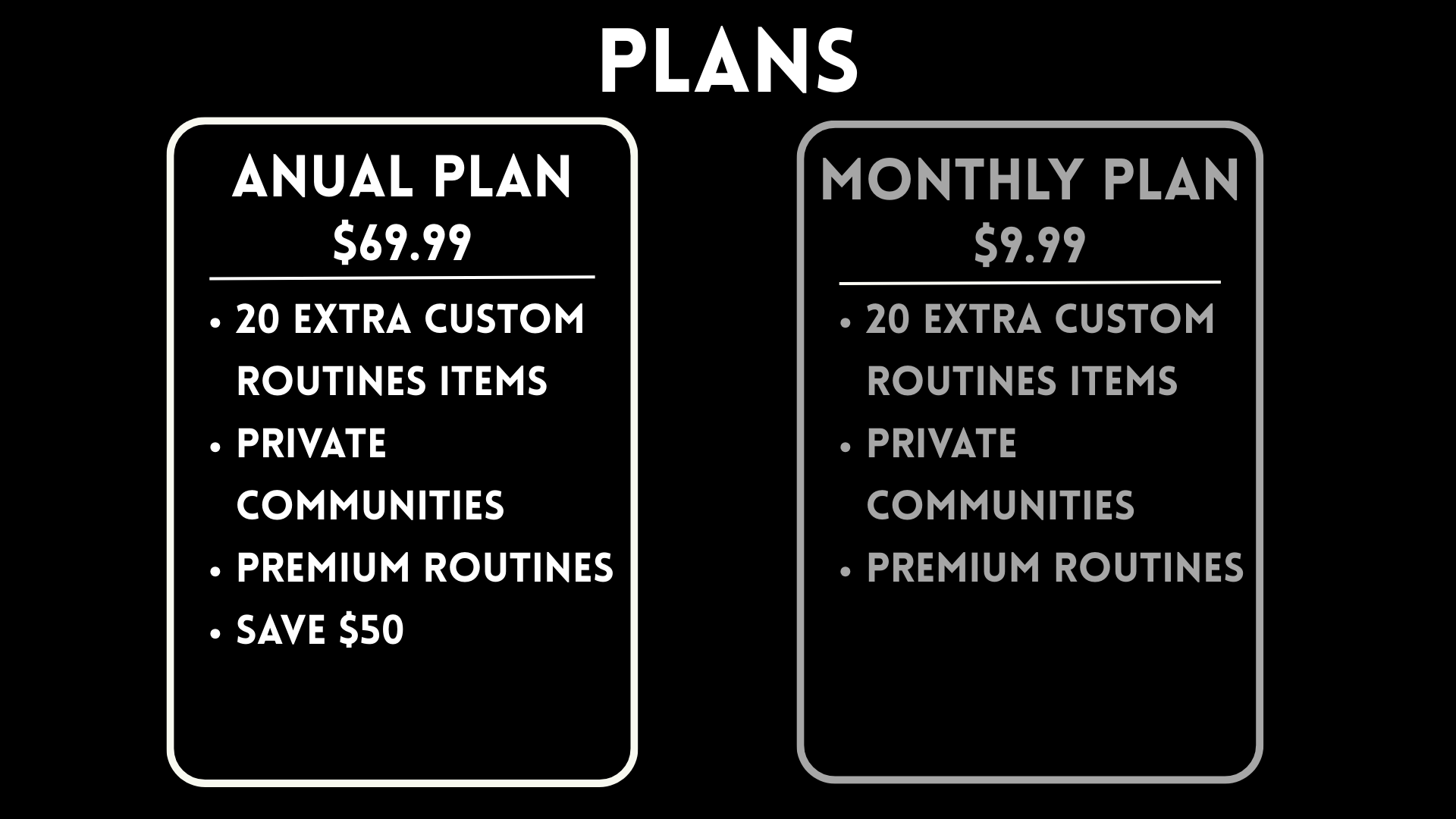 Premium Plan Preview